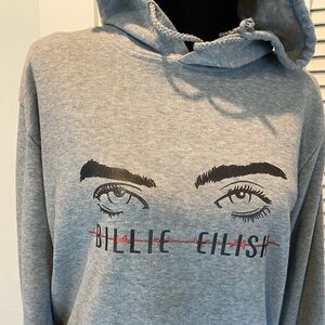 BILLIE EILISH Hoodie Sweatshirt with Front Pouch Pocket.👀